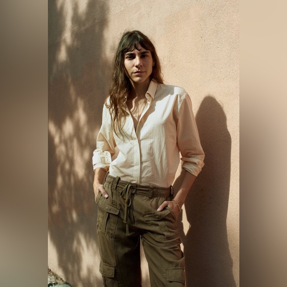 Zara ZW Collection Cargo Pants - Picture 2 of 7